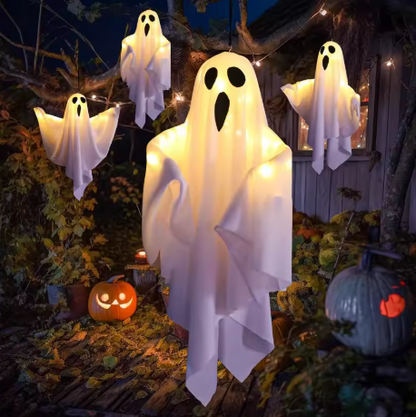 LED Glow Ghost Decorations